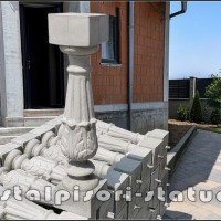 Stalpisori, balustri, popici, mosoare, din beton, model B12.
