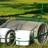 Dispozitive mecanice pentru colectarea fructelor : mere, pere, caise, piersici, prune