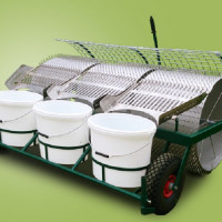 Dispozitiv pentru colectarea fructelor : mere, pere, caise, piersici, prune- modelul avansat