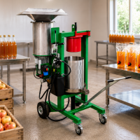 Tocator si Presa pentru Suc de Fructe si Legume - Solutie compacta