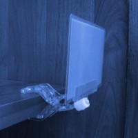 Suport eticheta cu clips