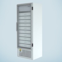 Vitrina frigorifica verticala cu usa vitrata uz medical AP635