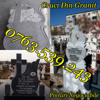 Monumente Funerare Cavouri Cruci Cadre Placare Marmura Granit