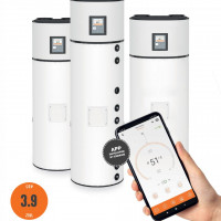 Boiler echipat cu pompa de caldura - Aquapura Monobloc 200ix