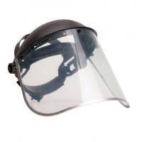 Viziera protectie transparenta model profesional.Masca+viziera protectie pvc profesionala