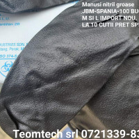 Manusi mecanica nitril negru L+XL-100 buc /cutie-Grosime = Ideal Grip sau Emperor