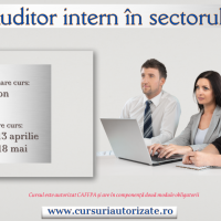 Curs online autorizat Auditor intern in sectorul public