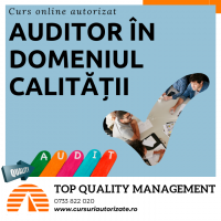 Curs online Auditor in Domeniul Calitatii