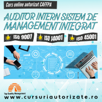Auditor intern sistem de management integrat - Curs autorizat de CAFFPA
