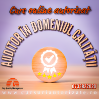 Curs online Auditor in domeniul calitatii