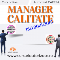 Curs online Manager Calitate - ISO 9001:2015