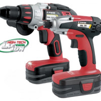Set Masina de gaurit si insurubat cu percutie si Masina de insurubat cu impact 20V in geanta - Stayer ( cod: 1.634 )