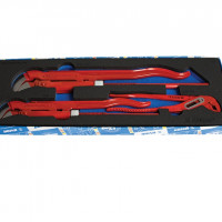 Set de clesti instalatori si reglabili in cutie de carton / 3 piese - Unior ( 612599 )