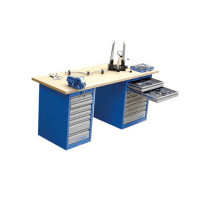 2600C Banc de lucru echipat pentru atelier service biciclete / 217 piese – Unior ( 628622 )