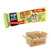 mujdei de usturoi - cu minim 11% usturoi tocat in compozitie