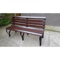 Banca parc cu 3 picioare