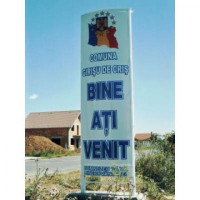 Totem intrare localitate