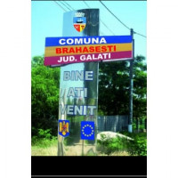 Totem intrare iesire localitate inox