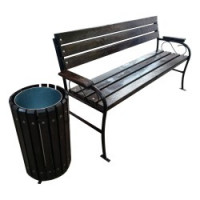 Set mobilier stradal