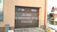 Usi garaj sectionale izolate automate cu telecomanda valcea