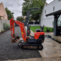 Executam drenaje, sapaturi, irigatii, canalizare cu mini excavator in Timisoara, Dumbravita, Giroc