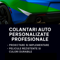 Servicii de colantare auto personalizata pentru firme si flote comerciale