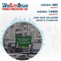 PUBLICITATE PANOU LED CRAIOVA