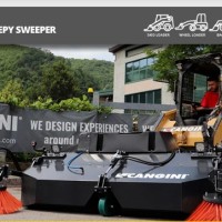 Perie frontala profesionala S Easy Sweepy cu colector