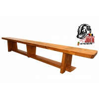 Banca gimnastica, 200*25*30 cm, B20, lacuita natur