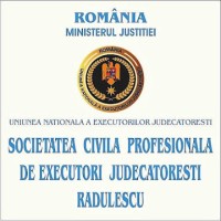 SOCIETATEA CIVILĂ PROFESIONALĂ DE EXECUTORI JUDECĂTORESTI RĂDULESCU