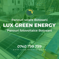 PANOURI SOLARE BOTOSANI - LUX GREEN ENERGY - PANOURI FOTOVOLTAICE BOTOSANI