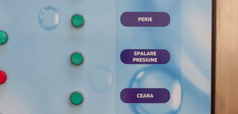 faze spalare spalatorie self service