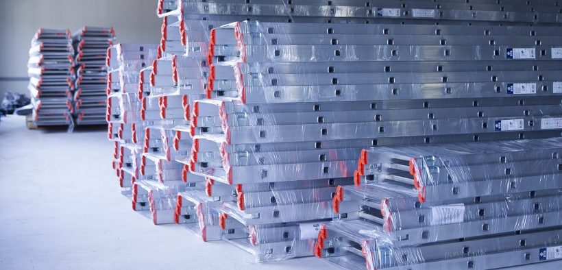 scari metalice din aluminiu