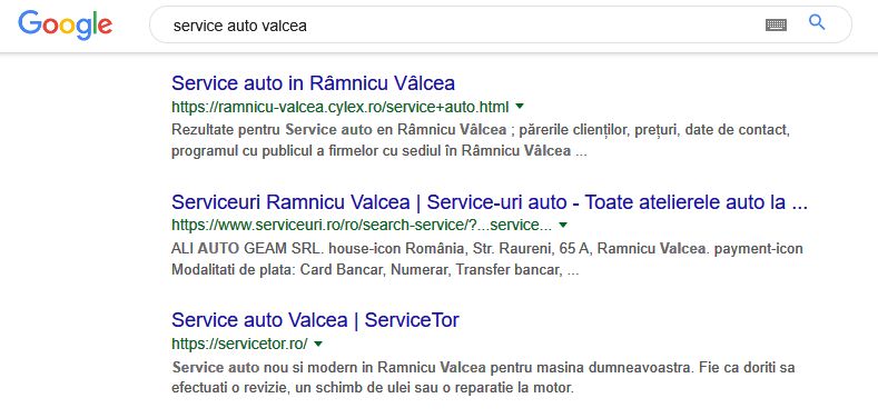 service auto Valcea Servicetor