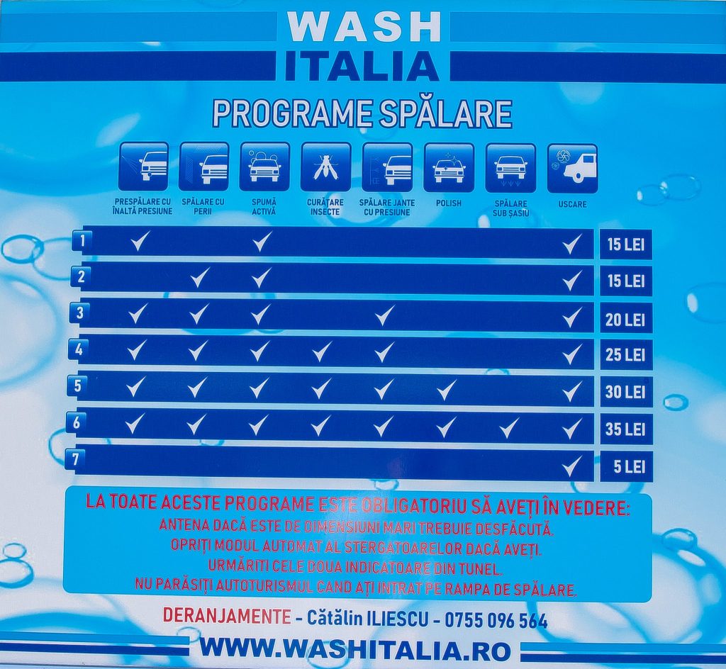 Programe Spalare Spalatoria Automata Toricanii