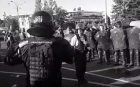 jandarmi 10 august 2018 Piata Victoriei