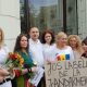 miting pentru sustinerea jandarmeriei