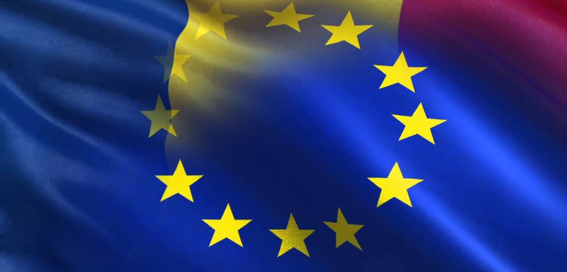 Uniunea Europeana Romania steag