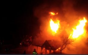 incendiu cabana Bran