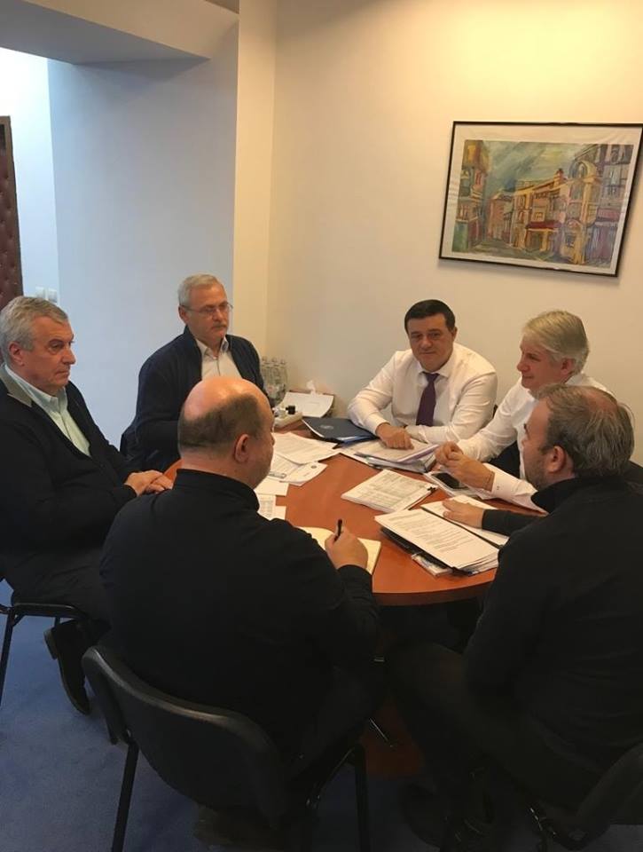 Liviu Dragnea, Niculae Badalau, Eugen Teodorovici, Calin Popescu Tariceanu