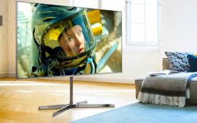 tv 4k in living