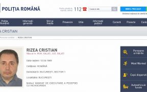 Cristian Rizea urmarit Politia Romana
